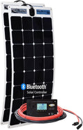 Go Power! (GP-FLEX-200 200W Flexible Mono Crystalline Solar Kit with 30 Amp PWM Solar Controller , Black