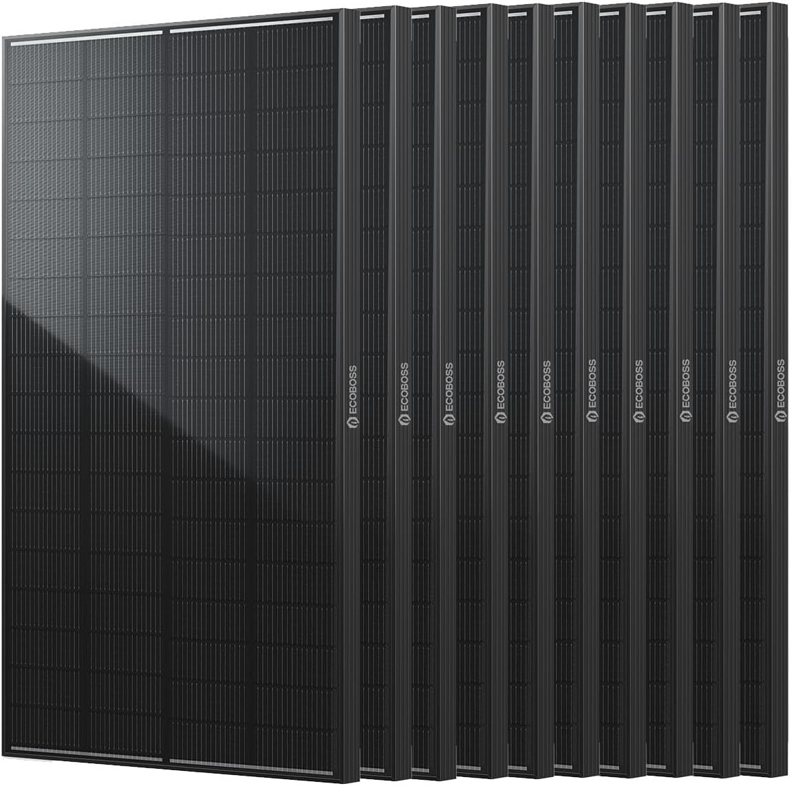 2000W UL Certification Solar Panel, 10PC 200 Watt N-Type 25.8% Solar Panels